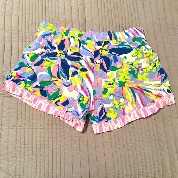 S Lilly Pulitzer 5'' Katia Shorts Havin A Blast Engineered Katia 24483 - Picture 3 of 6